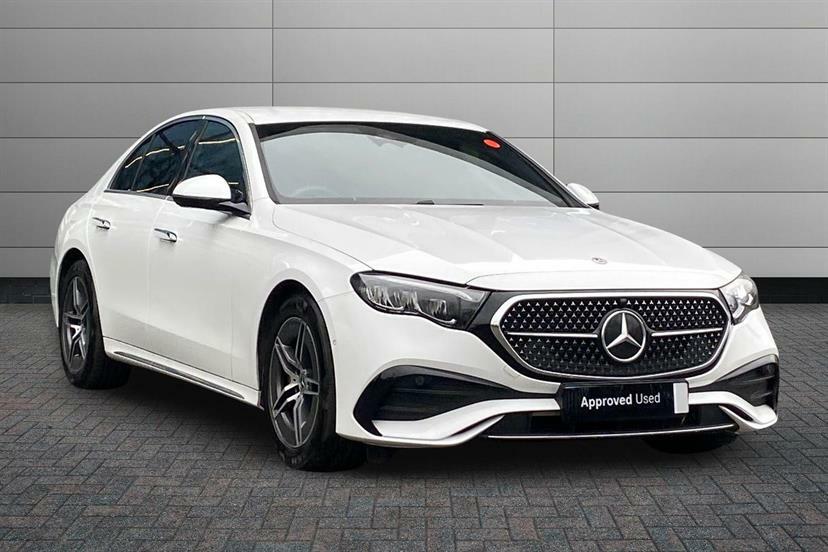 Mercedes-Benz E Class E220d Amg Line 9G-tronic White