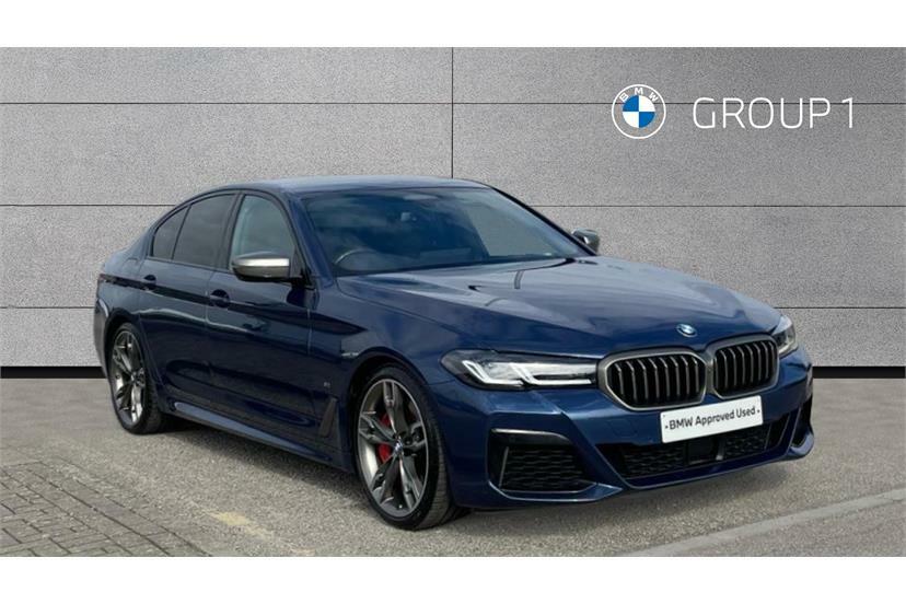 BMW 5 Series M550i Xdrive Blue