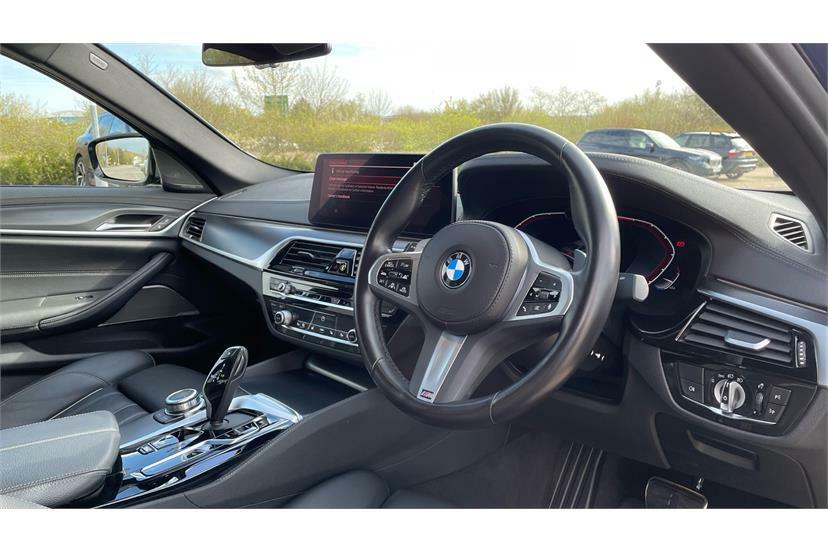 BMW 5 Series M550i Xdrive Blue #6
