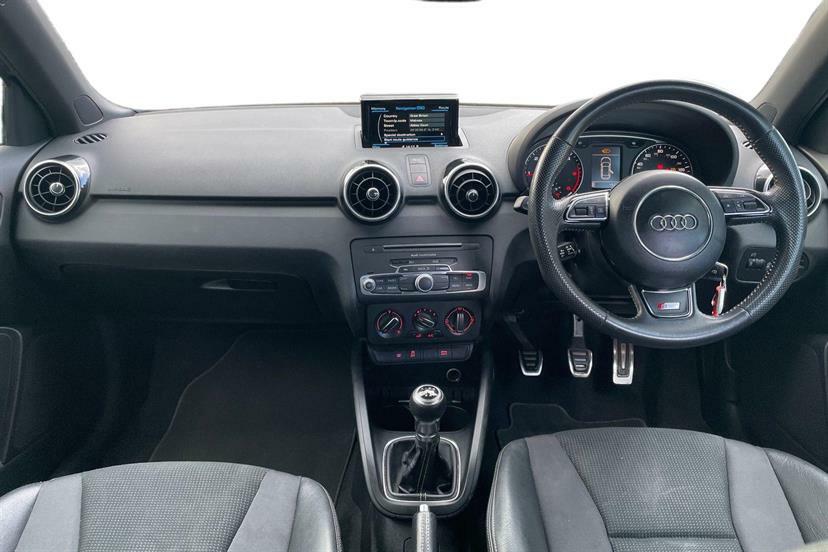 Audi A1 1.6 Tdi S Line Nav SM18UMU Black #6