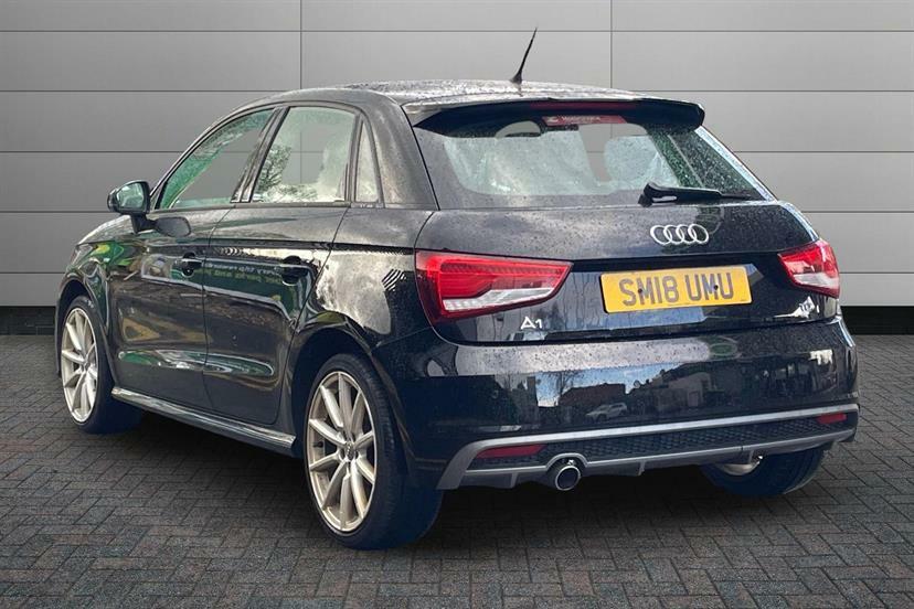 Audi A1 1.6 Tdi S Line Nav SM18UMU Black #3