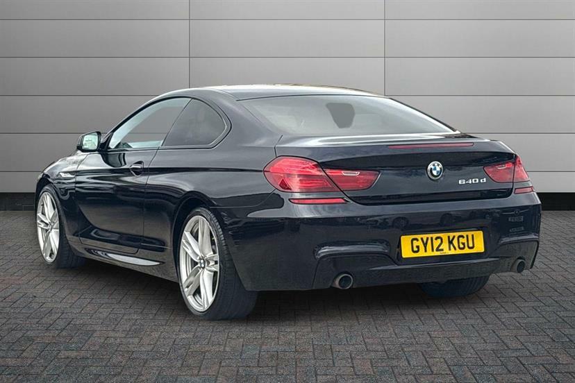 BMW 6 Series 640D M Sport Black #3