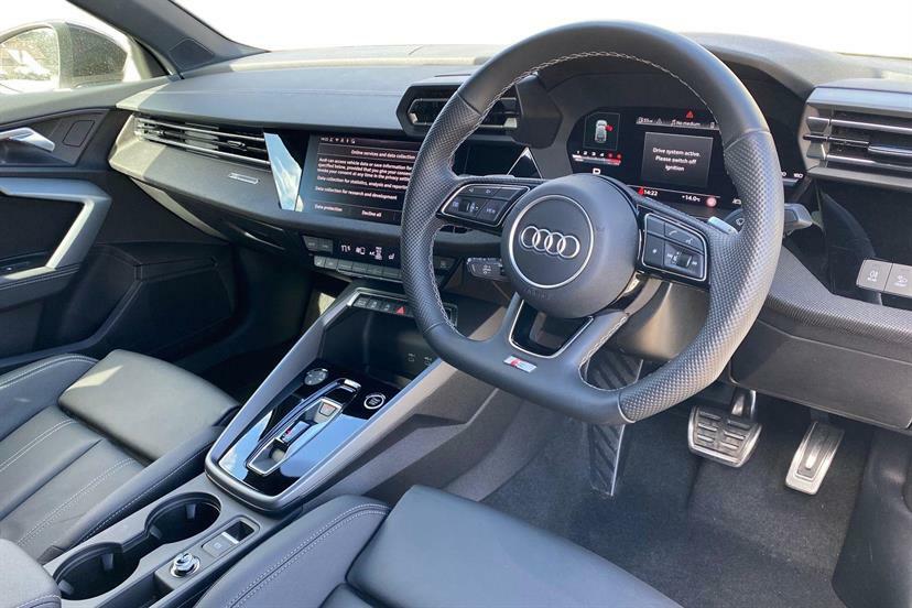 Audi A3 35 Tdi Black Edition S Tronic LN75NZA White #6