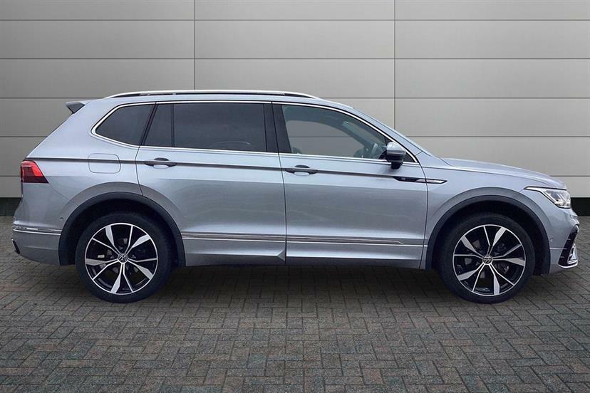 Volkswagen Tiguan Allspace 2.0 Tdi R-line Dsg Silver #4