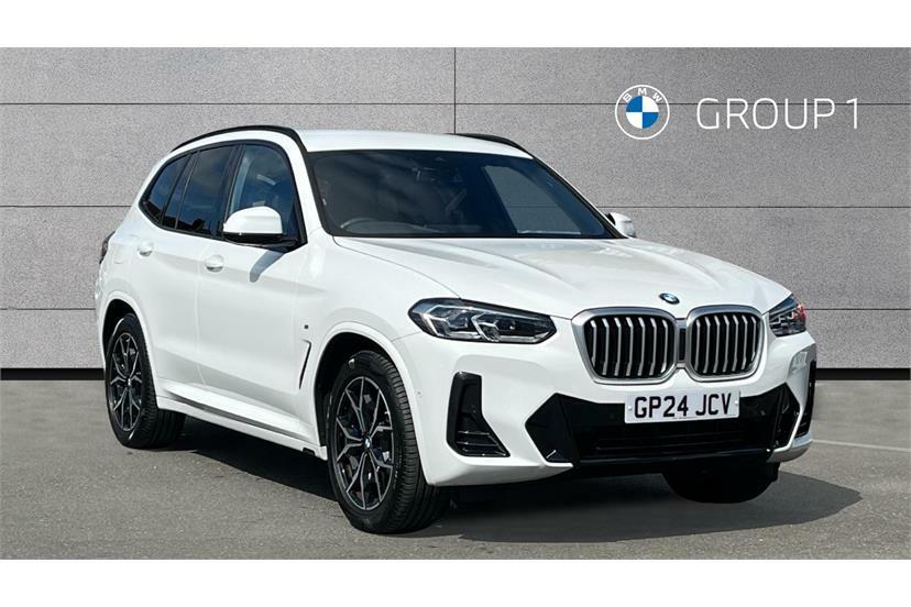 BMW X3 Xdrive20d Mht M Sport Step White