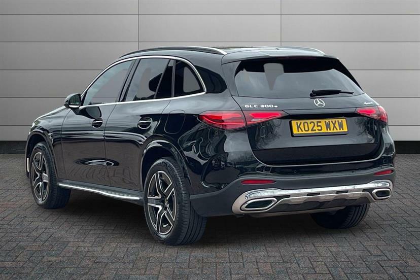 Mercedes-Benz GLC Class 300E 4Matic Amg Line 9G-tronic KO25WXW Black #2