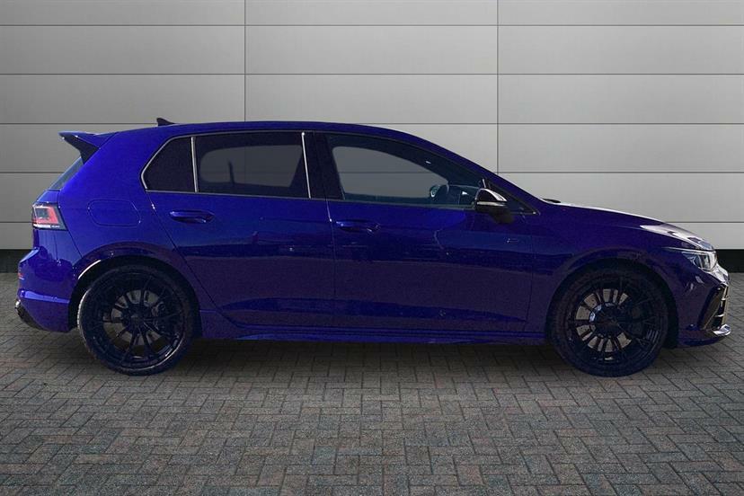 Volkswagen Golf 2.0 Tsi 333 R Black Edition 4Motion Dsg EO26FBX Blue #4