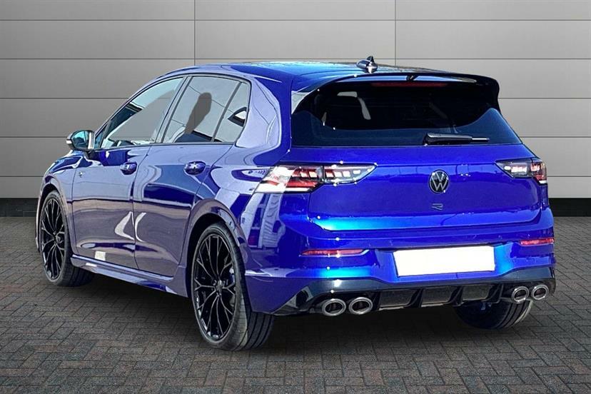 Volkswagen Golf 2.0 Tsi 333 R Black Edition 4Motion Dsg EO26FBX Blue #3
