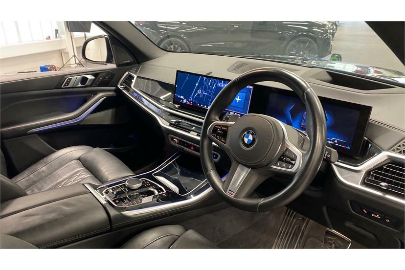 BMW X5 Xdrive30d Mht M Sport 7 Seat Tecpro Pk YH74LVJ Black #6