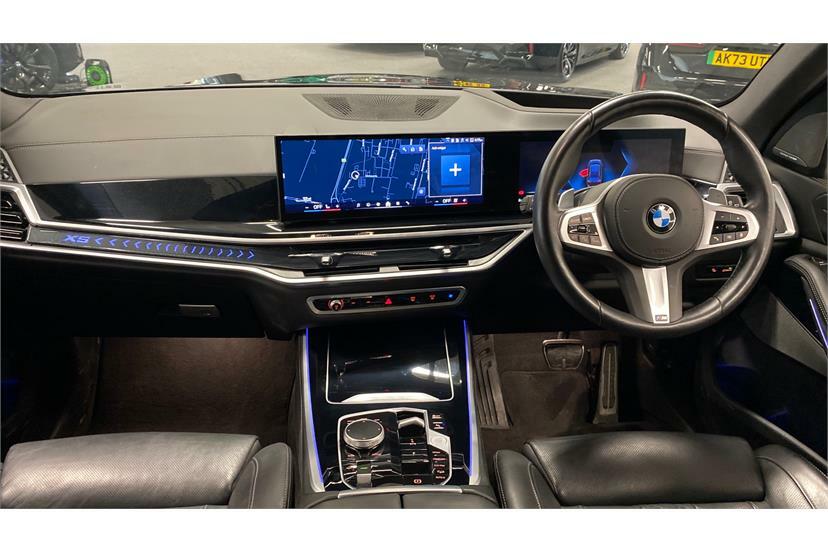 BMW X5 Xdrive30d Mht M Sport 7 Seat Tecpro Pk YH74LVJ Black #4