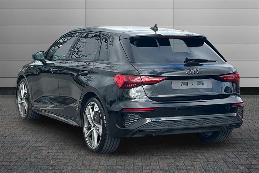 Audi A3 35 Tfsi S Line S Tronic DH23LSJ Black #3