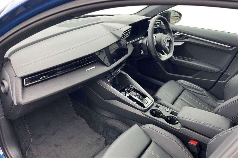 Audi A3 35 Tfsi Black Edition S Tronic Tech Pack EY25YBX Blue #2