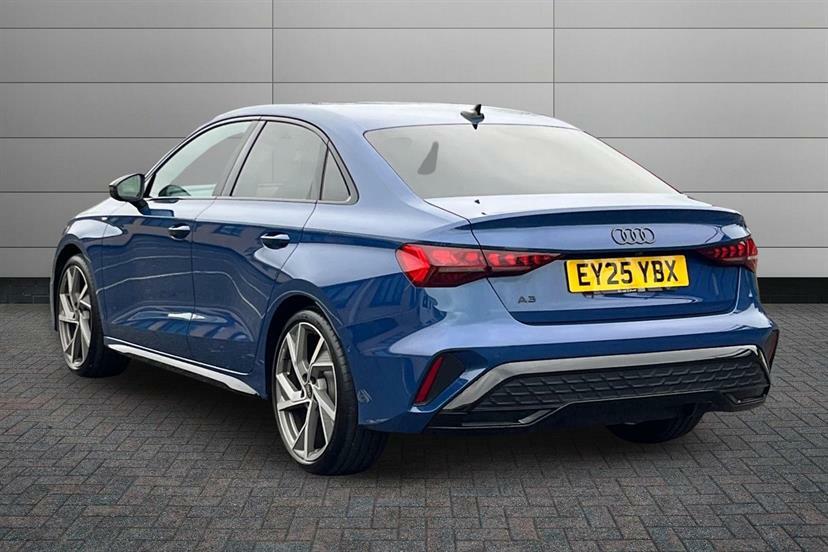 Audi A3 35 Tfsi Black Edition S Tronic Tech Pack EY25YBX Blue #3