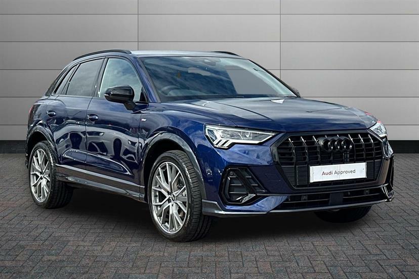 Audi Q3 35 Tfsi Black Edition S Tronic 20 Alloy Blue