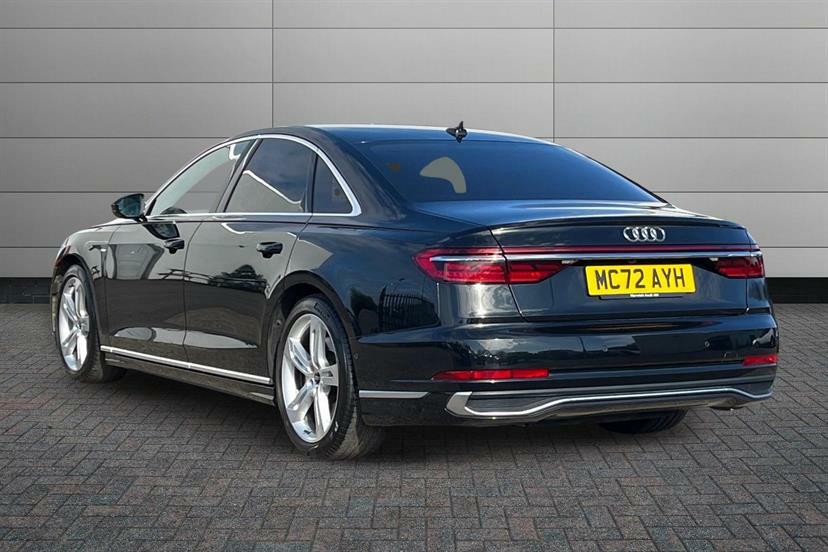 Audi A8 55 Tfsi Quattro S Line Tiptronic Cs Black #3