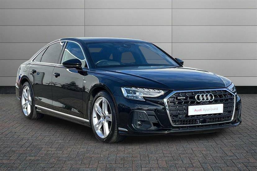 Audi A8 55 Tfsi Quattro S Line Tiptronic Cs Black