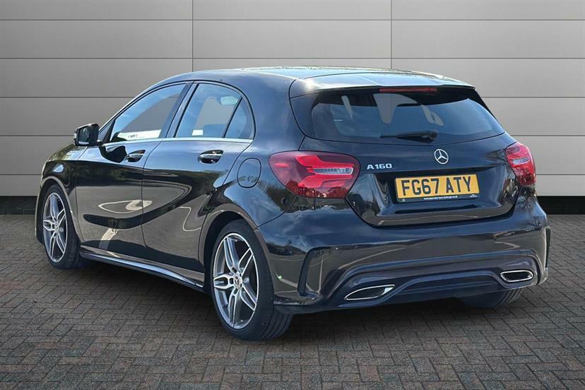 Mercedes-Benz A Class A160 Amg Line Premium Plus FG67ATY Black #2