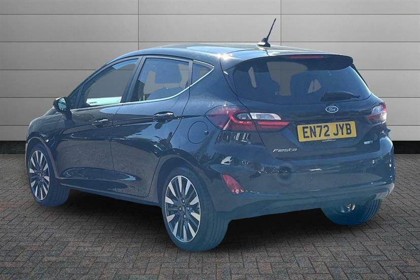 Ford Fiesta 1.0 Ecoboost Hbd Mhev 125 Titanium X EN72JYB Black #3