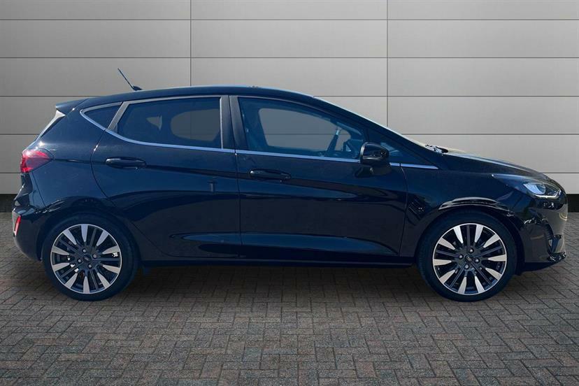 Ford Fiesta 1.0 Ecoboost Hbd Mhev 125 Titanium X EN72JYB Black #4