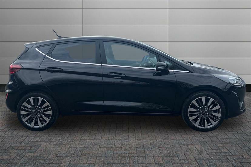 Ford Fiesta 1.0 Ecoboost Hbd Mhev 125 Titanium X YC23LYH Black #4
