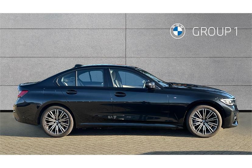 BMW 3 Series 330E M Sport Black #3