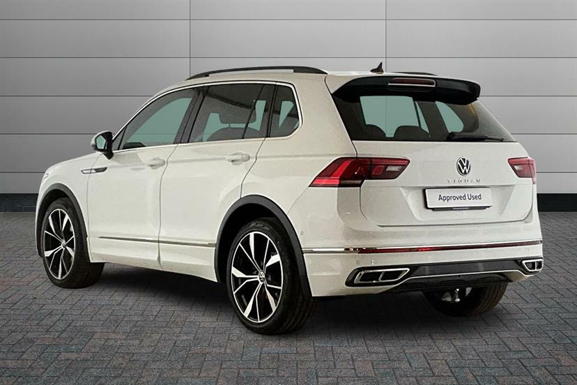 Volkswagen Tiguan 1.5 Tsi 150 R-line Dsg LM23FKY White #3