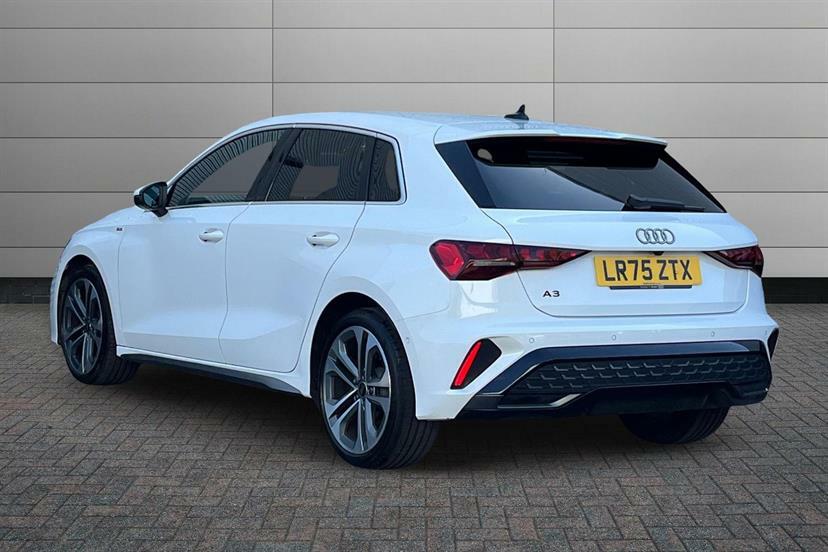 Audi A3 1.5 Tfsi 116 S Line LR75ZTX White #3