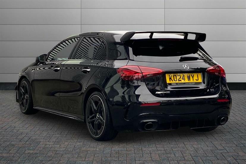 Mercedes-Benz A Class A35 4Matic Premium Plus KO24WYJ Black #2