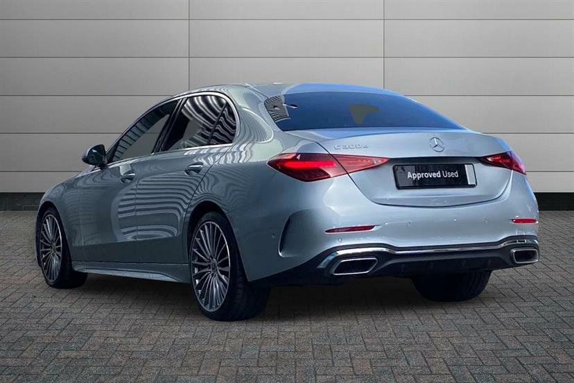 Mercedes-Benz C Class C300d Amg Line Premium 9G-tronic KP25YBO Silver #2