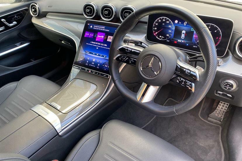 Mercedes-Benz C Class C300d Amg Line Premium 9G-tronic KP25YBO Silver #5