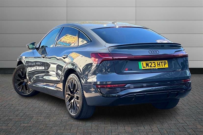 Audi Q8 e tron 250Kw 50 Quattro 95Kwh Black Edition LM23HTP Grey #3