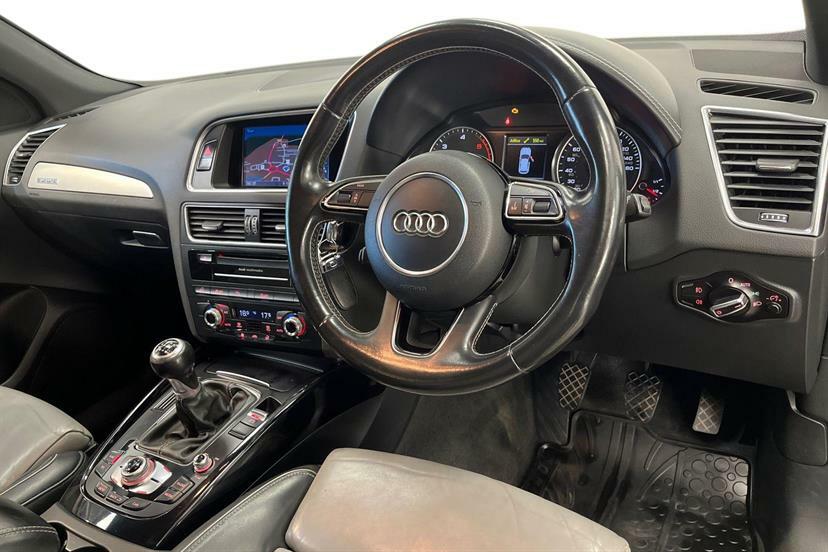 Audi Q5 2.0 Tdi 190 Quattro S Line Plus Black #6