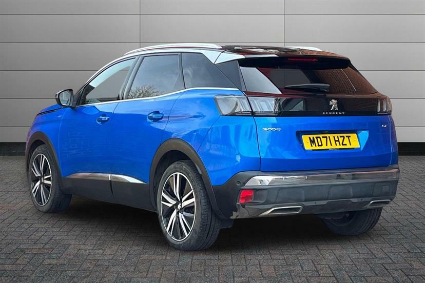 Peugeot 3008 1.5 Bluehdi Gt Premium Eat8 MD71HZT Blue #3