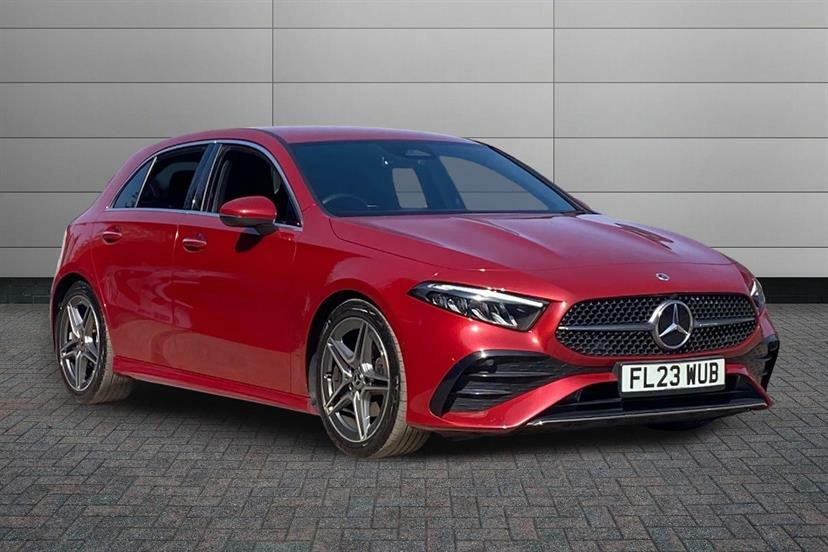 Mercedes-Benz A Class A180 Amg Line Premium Red