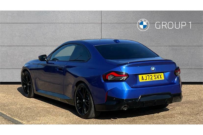 BMW 2 Series 220D Mht M Sport Step Pro Pack AJ72SVX Blue #2