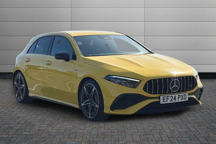 Mercedes-Benz A Class A35 4Matic Premium Yellow