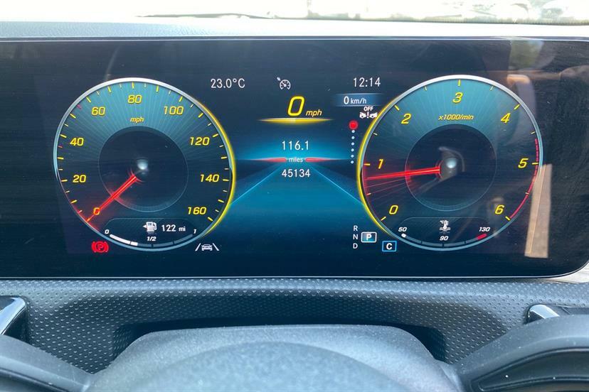 Mercedes-Benz A Class A180d 2.0 Amg Line Executive KN23YMA Blue #6