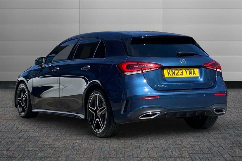 Mercedes-Benz A Class A180d 2.0 Amg Line Executive KN23YMA Blue #2