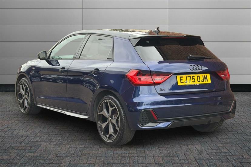 Audi A1 35 Tfsi Black Edition S Tronic Tech Pack EJ75OJM Blue #3