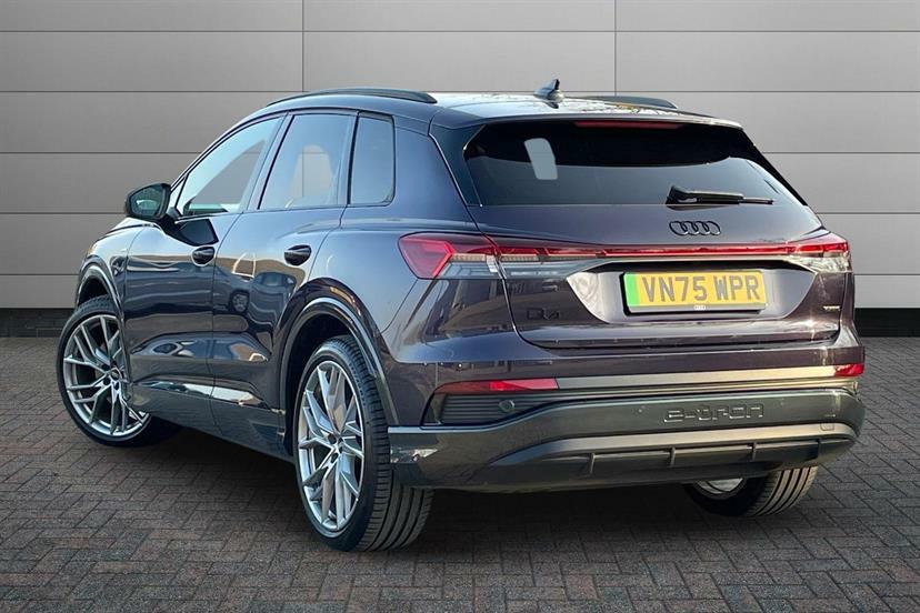 Audi Q4 E Tron 210Kw 45 Qtro 82Kwh Black Ed Tech Pack VN75WPR Grey #3