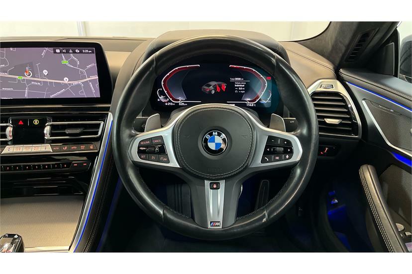 BMW 8 Series 840I M Sport BK72NKX Black #5
