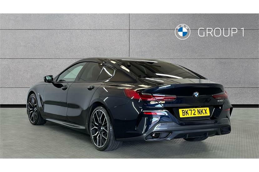 BMW 8 Series 840I M Sport BK72NKX Black #2