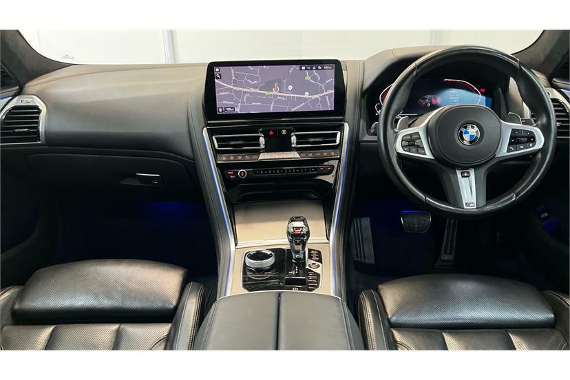 BMW 8 Series 840I M Sport BK72NKX Black #4