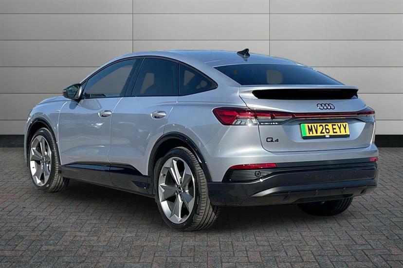 Audi Q4 E Tron 210Kw 45 82Kwh Black Edition MV26EYY Grey #3