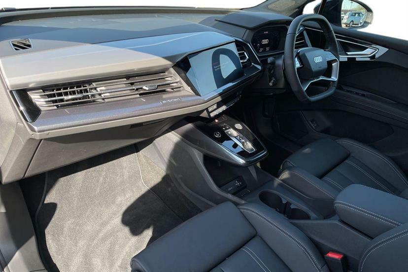 Audi Q4 E Tron 210Kw 45 82Kwh Black Edition MV26EYY Grey #2