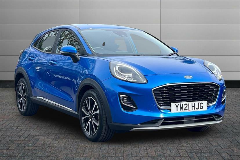 Ford Puma 1.0 Ecoboost Hybrid Mhev Titanium Blue
