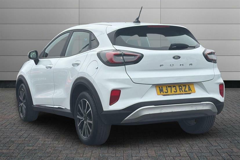 Ford Puma 1.0 Ecoboost Hybrid Mhev Titanium MJ73RZA White #3