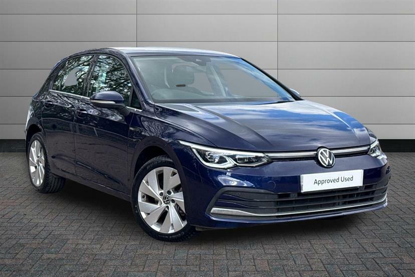Volkswagen Golf 1.5 Etsi Style Dsg MW22RGZ Blue