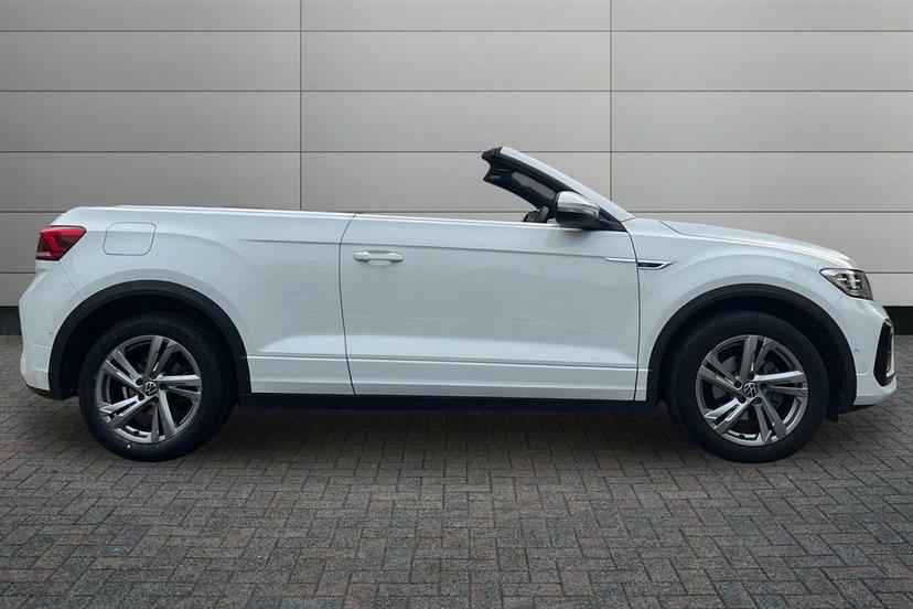 Volkswagen T-Roc 1.5 Tsi R-line Dsg LL22LNA White #4