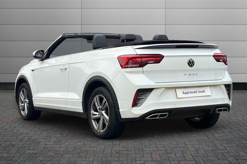Volkswagen T-Roc 1.5 Tsi R-line Dsg LL22LNA White #3
